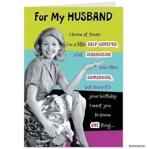 Your presence in my life is the greatest gift that i have received from life. 19 Funny Husband Birthday Meme That Make You Laugh | MemesBoy