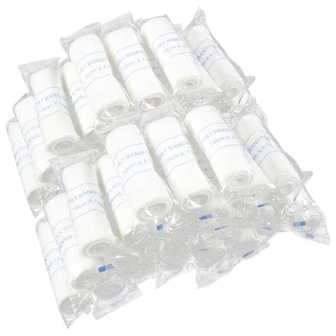 Gauze Bandage Roll 48 Pack Of Medical Grade Sterile Stretch Wrap For