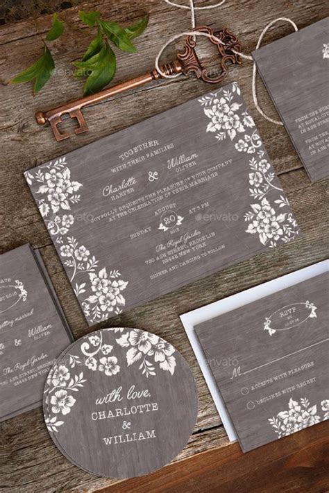 30 Creative Wedding Invitation Card Ideas - Bored Art