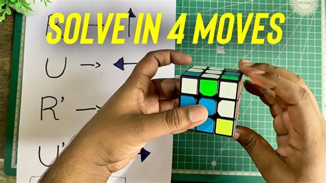 How To Solve A Rubiks Cube In 4 Moves Impress Your Friends In 2022