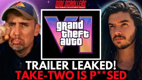 Take Two P Ssed About Gta Trailer Leak Youtube Hypocrisy Unveiled Again Side Scrollers