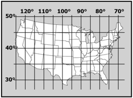 Latitude Longitude Practice Diagram Quizlet