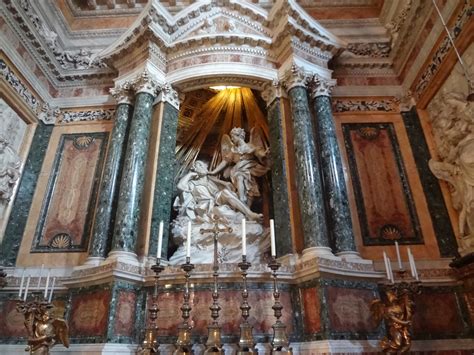 Santa Maria Della Vittoria Beckys Photos Of Roman Churches