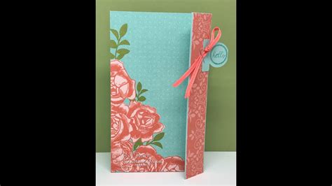 Click on the order now button above for pricing and to order using our new checkout system. Petal Garden Easy Z Fold Card - YouTube