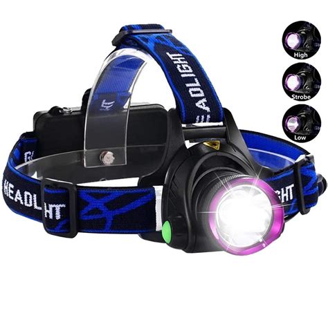 Headlamp Super Bright Led Headlamps 18650 Usb Rechargeable Ipx4