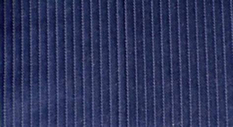 Navy Blue Small Wale Pincord Home Decor Velvet Corduroy Fabric
