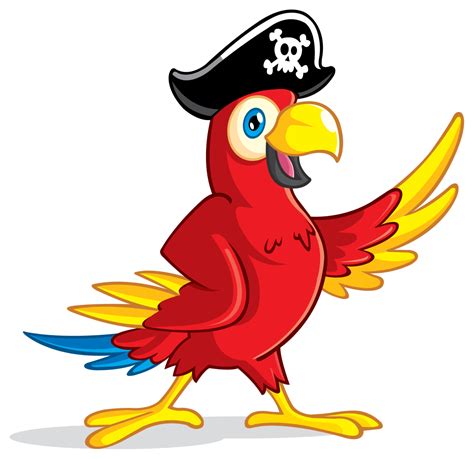 Pirate Parrot Png Transparent Image