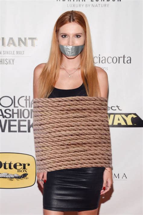 Bella Thorne Rope Tied Tape Gagged 2 By Goldy0123 On Deviantart