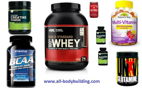 Top 7 Muscle Building Supplements ~ Multiple Fitness