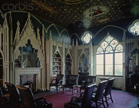 Interior Of Gothic Revival Building Shows Gothic Elements In Its