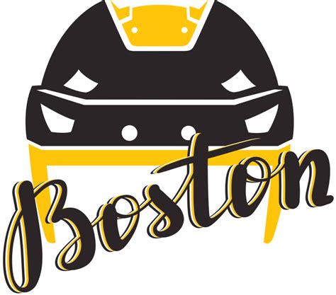 Boston Bruins Hockey Helmet Svg Boston Bruins Svg Boston Bruins Png