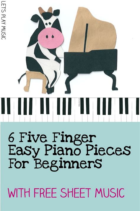 I've been playing for over 7 years and know enough to teach. 6 Five Finger Piano Pieces for Beginners - Let's Play Music