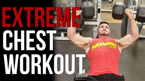 High Volume Chest Workout For Bigger Pecs Force The Growth Youtube