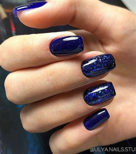 50 Stunning Matte Blue Nails Acrylic Design For Short Nail Page 22 Of