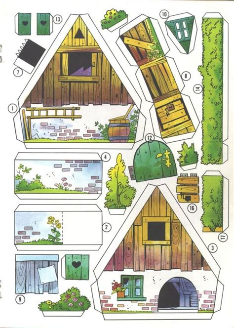 Diese digitale krippenliste können sie nach erscheinungsdatum oder nach namen sortieren lassen der verlag b. Bastelbogen: Das Fix und Foxi Land - Kaukapedia ...