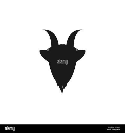 Goat Vector Design Template Illustration Stock Vector Image And Art Alamy