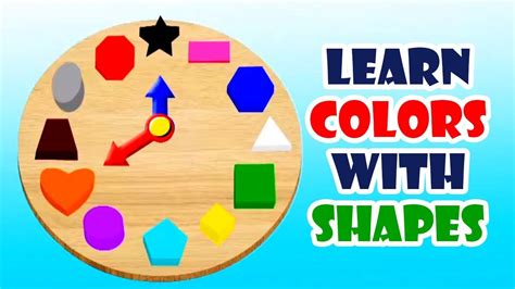 Learn Colors With Shapes Kids Learning Videos Learn Colors For Kids