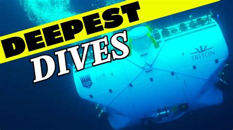 These Deep Diving Submersibles Broke Records And Set The Standard For