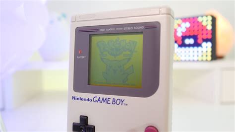 Pokemon On Original Gameboy Youtube