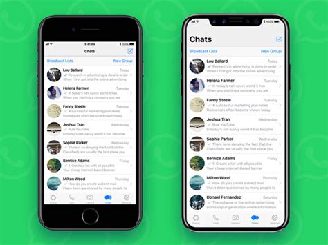 Whatsapp Imagined Running On Ios 11 And Iphone 8 On Behance