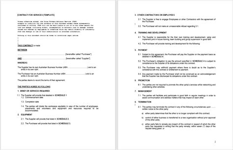 21 Free Consultant Agreement Templates And Samples In Ms Word