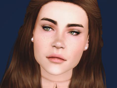 The Sims Resource Bigger Mouth Preset 02