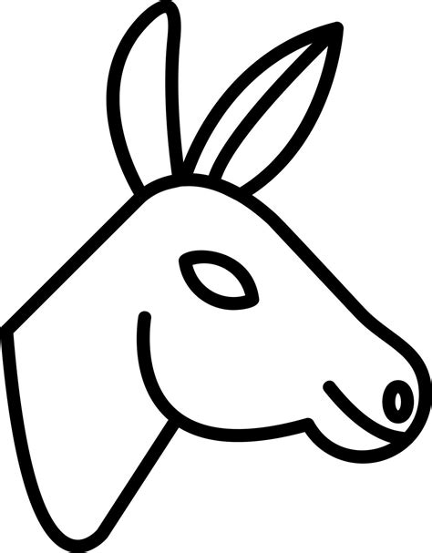 Donkey Vector Icon 20426938 Vector Art At Vecteezy