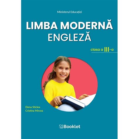 Manual Limba Modernă Engleză Clasa A Iii A Editura Booklet
