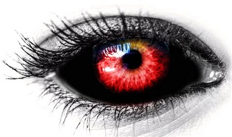 Free Image On Pixabay Eye Black Red Female Red Color Female