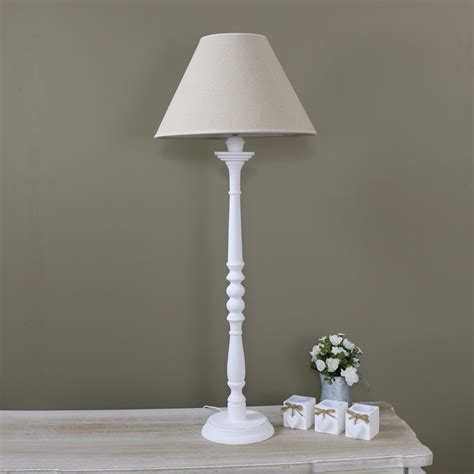 Tall White Table Lamp White Lamp With Shade