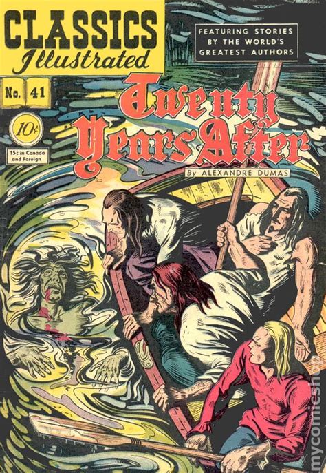 Classics Illustrated 041 Twenty Years After 1947 Comic Books