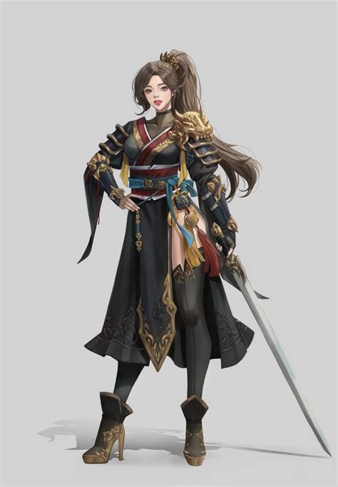 Artstation Musa Shumolly Female Character Design Warrior Woman