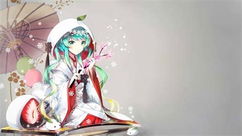 770529 4k Hatsune Miku Vocaloid Moon Kimono Mocah Hd Wallpapers
