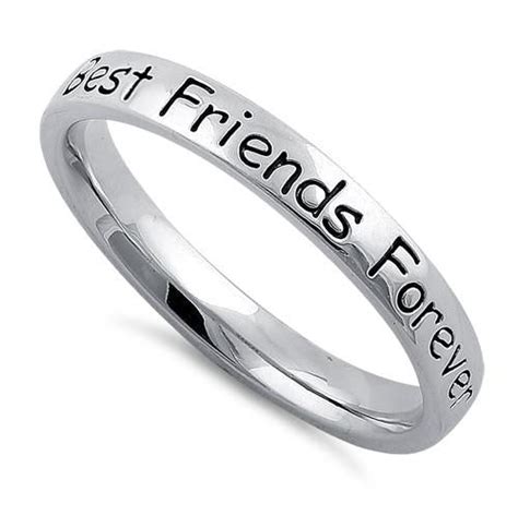 Sterling Silver Best Friends Forever Ring