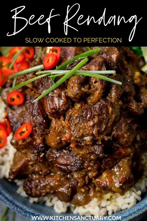 Beef Rendang Slow Cooked To Perfection Beef Rendang Recipe Indian
