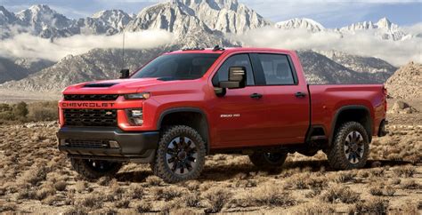Chevrolet Previews The 2020 Chevy Silverado Hd With Images And 66l Gas