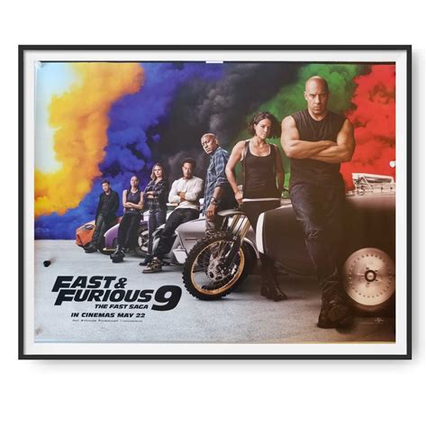 Fast And Furious 9 2021 Quad Poster Cinema Poster Gallery