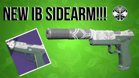 New Iron Banner Sidearm Allied Demand Warmind Dlc Destiny 2 Youtube