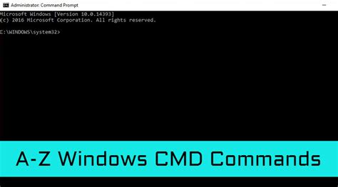 The Ultimate A To Z List Of Windows Cmd Commands You Need To Know Sun
