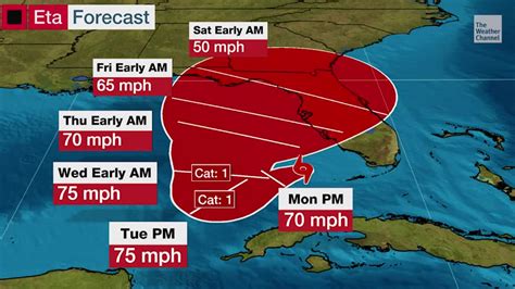 Tropical Storm Eta Soaking South Florida Videos From The Weather Channel