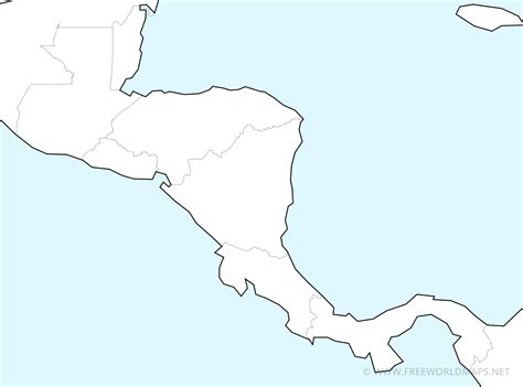 central america map coloring page 4752 hot sex picture