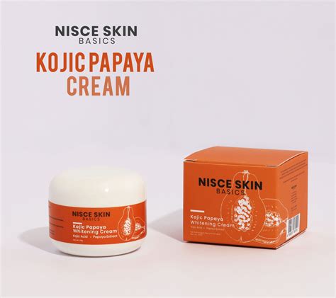 Nisce Skin Basics Kojic Papaya Whitening Cream 25g Nisce
