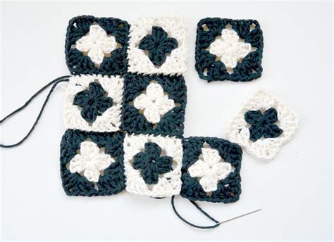 Modern Granny Square Crochet Potholder Mama In A Stitch