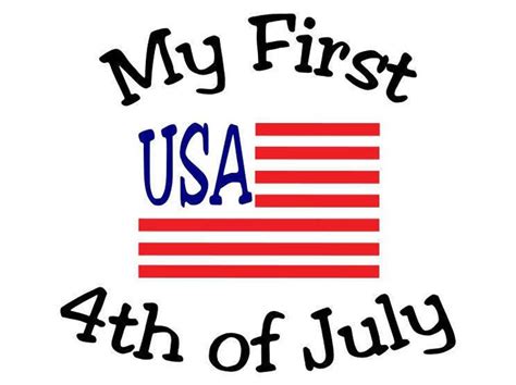 My First 4th of July Baby SVG PDF PNG Jpg Dxf Eps Welcome - Etsy