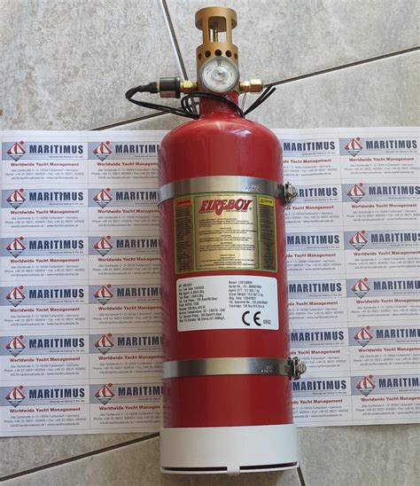 Fireboy Cg0150nvc Automatic Fire Extinguishers For Boats Only Novec