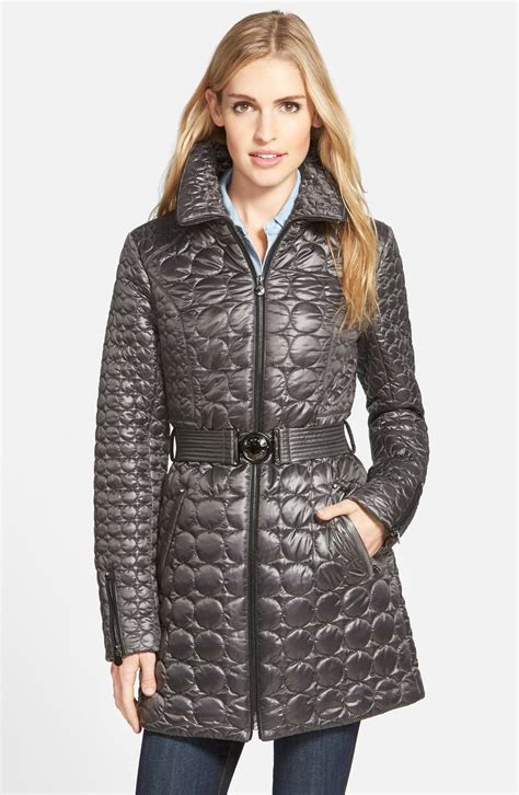 Laundry By Shelli Segal Belted Quilted Coat Regular And Petite Nordstrom