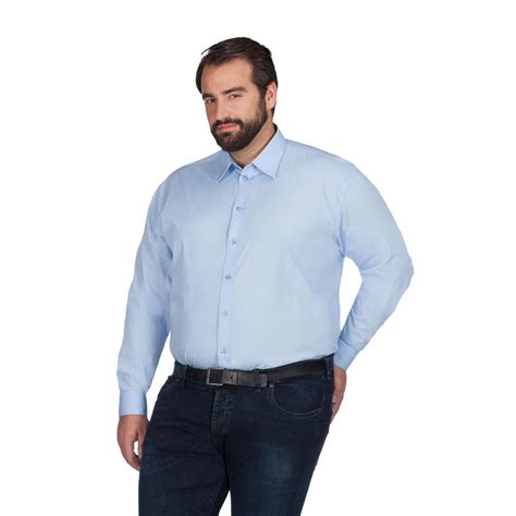 Business Longsleeve Shirt Plus Size Men