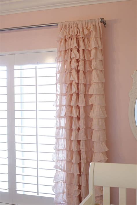 A Blissful Abode Stellas Nursery Girls Room Curtains Baby Pink