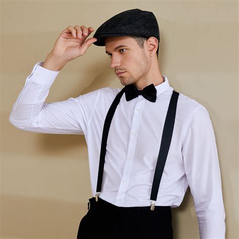 Babeyond 1920s Gatsby Newsboy Hat Cap For Men Gatsby Hat Roaring 20s