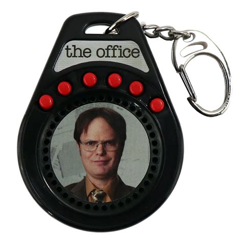 Worlds Coolest The Office Dwight Talking Keychain